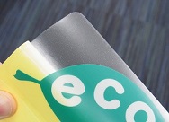 屋外耐候性3～4年 エコハイエンド透明ステッカー印刷