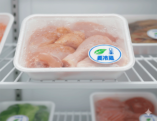 青果-合成紙シール