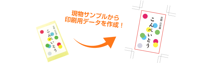データ作成でシール印刷・シール作成